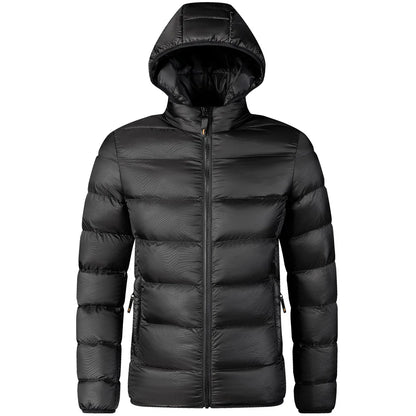 Men’s Lightweight Hooded Down Puffer Jacket