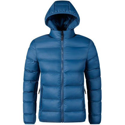 Men’s Lightweight Hooded Down Puffer Jacket