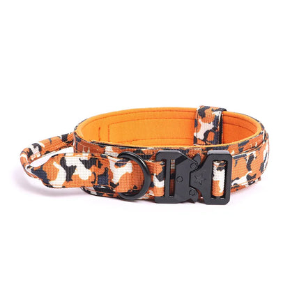 Durable Nylon Tactical Dog Collar for Secure Handling